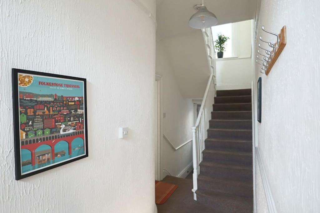 4 Bed Home 3 Mins From Harbour + Sandy Beach Folkestone Kültér fotó