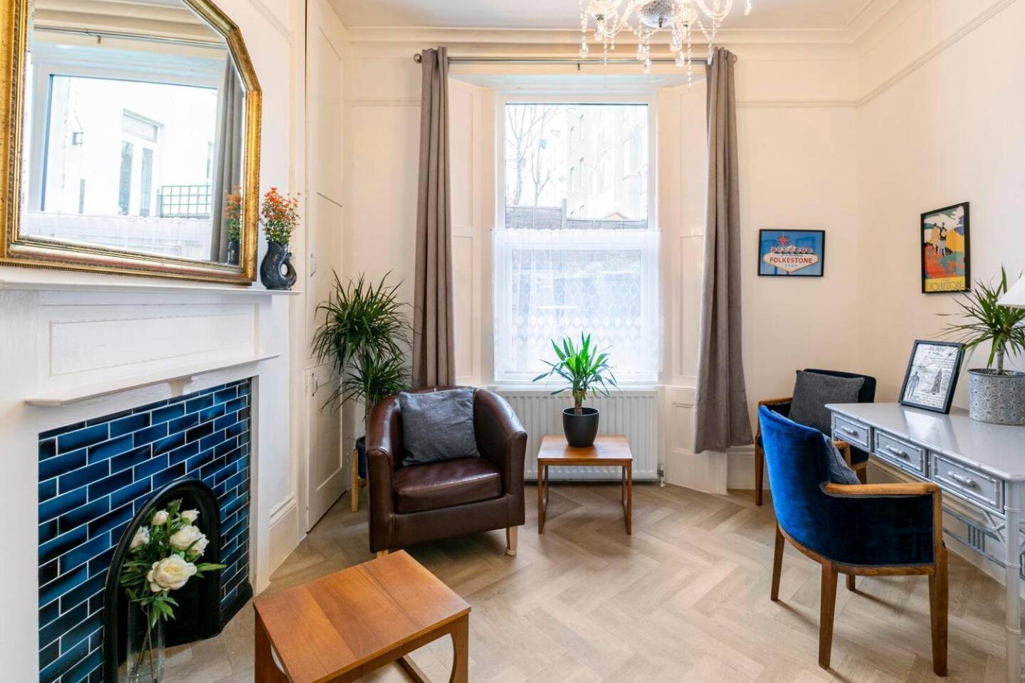 4 Bed Home 3 Mins From Harbour + Sandy Beach Folkestone Kültér fotó